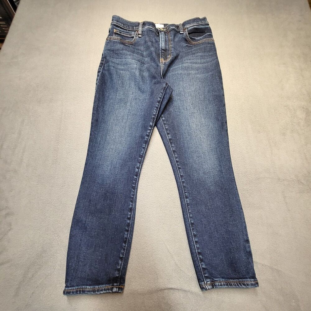 Abercrombie And Fitch Jeans Women 29 Blue Super Skinny Ankle High Rise Stretch